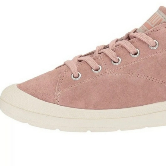 Palladium Pink Lace Suede Tuxedo 8 - Picture 4 of 4